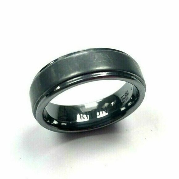 Triton Mens 9.25 TC 850 Wedding Band Ring Sleek Modern No Stones Groom Husband - Picture 2 of 5